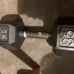 Single 35lb Dumbbell 
