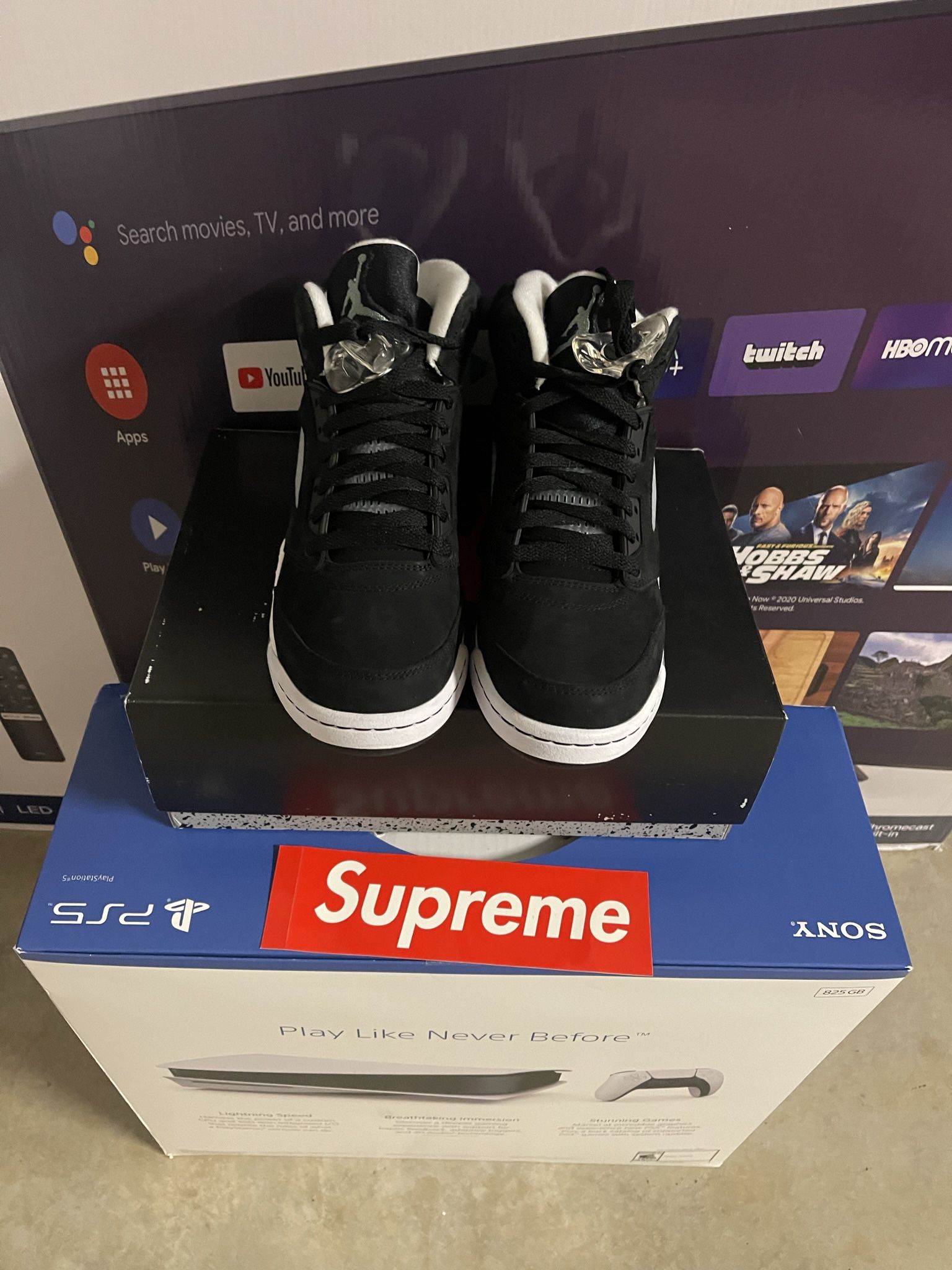 Jordan 5 Oreo