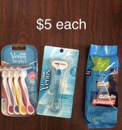 Gillette Venus Razors $5 each