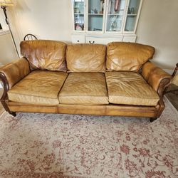 Bomber Jacket Leather Sofa