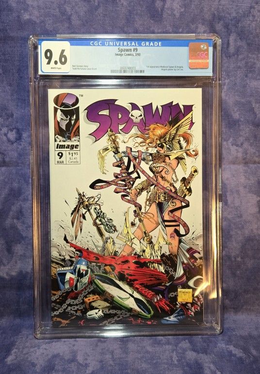 Spawn #9, 1993 • CGC 9.6 • 1st App Of Angela