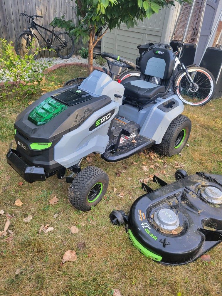 Ego 42In Lawn Tractor. No Battery. 2023