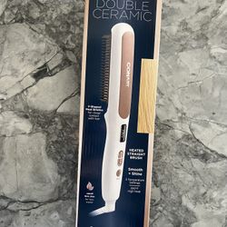 Conair Double Ceramic Heated Straight Brush