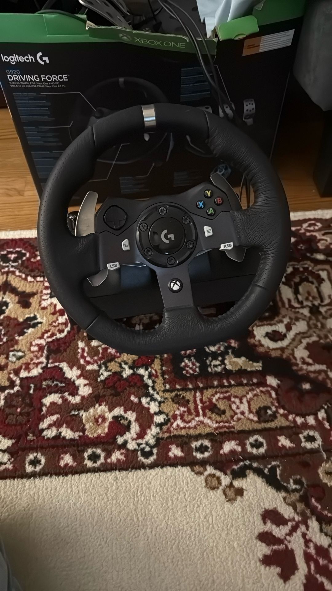 Logitech G920 Racing Wheel W/ Shifter