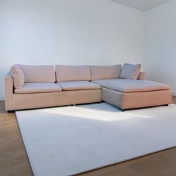 🚚DELIVERY- Pottery Barn Large L-Shaped Sectional Sofa
