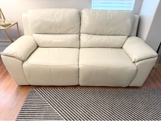 Cream sofa set
