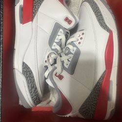 Jordan 3 Fire Red size 11