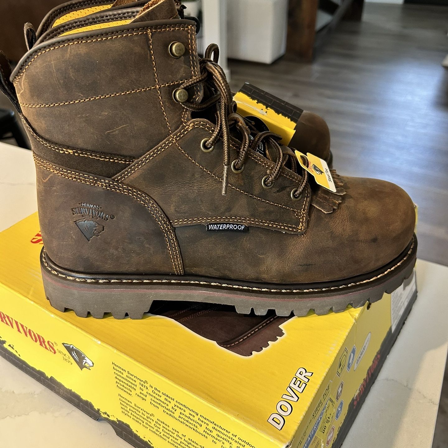 Dover Herman Steel Toe Boots Survivor Steel Toe Work Boots Deals