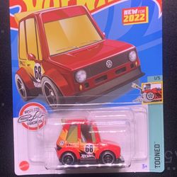 Hot Wheels Volkswagon Golf Mk1 Tooned
