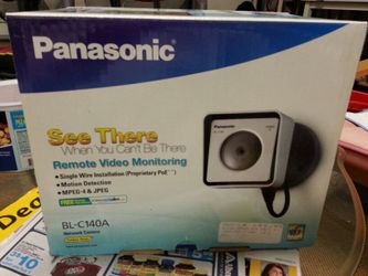 Panasonic network camera for security
