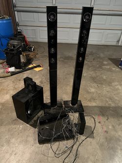 Bluetooth Samsung stereo system with subwoofer