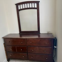 6 Drawer Dresser Dark