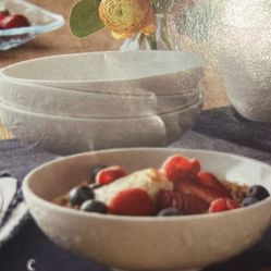 Set De Cuatro Platos Para Sopa Wildflower Nuevos De Princess House