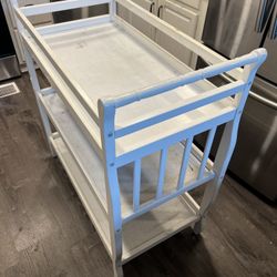 White Changing Table