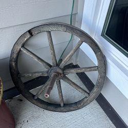 Antique Oyster Cannery Spoke Wheel
