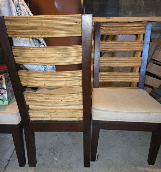 Heavy!!!Bamboo Chairs