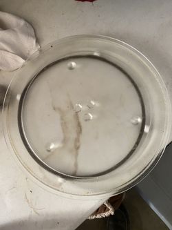 Large microwave glass