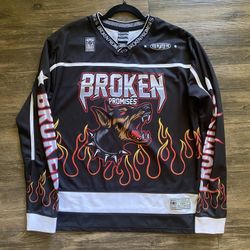 Broken Promises Hockey Jersey Size M