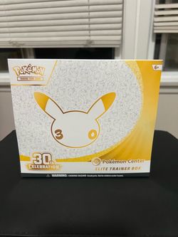 Pokemon 30th Celebration Pokemon Center ETB