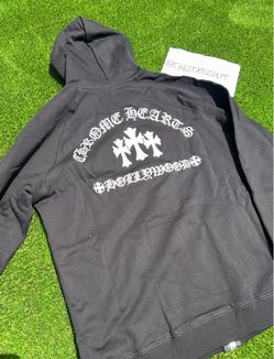 black chromehearts hoodie