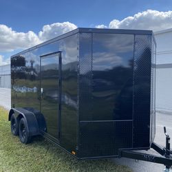 Brand New 7x14 Enclosed Trailer