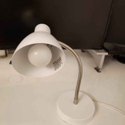 White Cute Desk Lamp