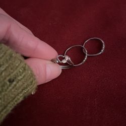 3 Black Hills Gold Rings 