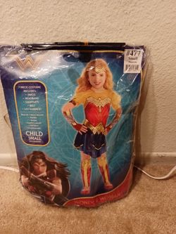 Wonder Woman Costume For Girl Small 4-6