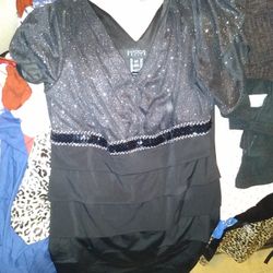 WOMEN'S BLACK NIGHT OUT DRESS