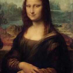 Da Vinci Mona Lisa 24in × 36in Wall Poster