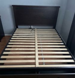 Queen bed and dresser