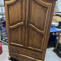 Wood Armoire
