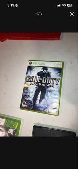 Call Of Duty World At War Xbox 360