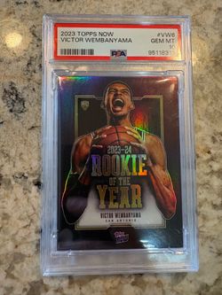 Wembanyama rookie psa 10