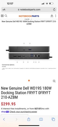 Dell K20a 180 W Power Adapter 