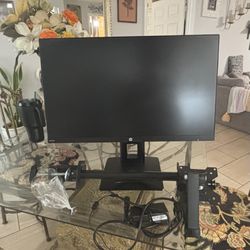 PC Monitor - Wall Stand Included With All Screws! All Cables Needed Included