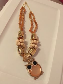 Owl necklace