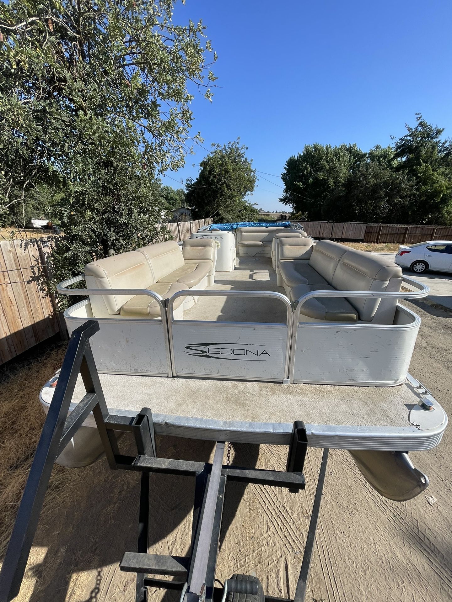 2008 BENINGTON SEDONA PONTOON BOAT 24 FT