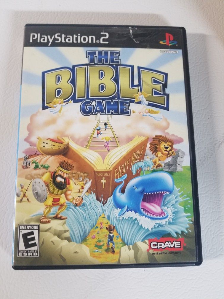 🙏The Bible Game Play Station 2