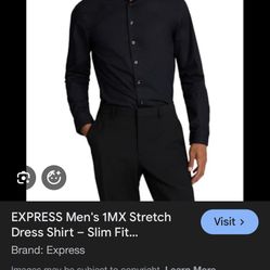 Express Men’s Button Up Long Sleeve - Small
