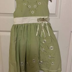 Vestido Bordado Para Niña