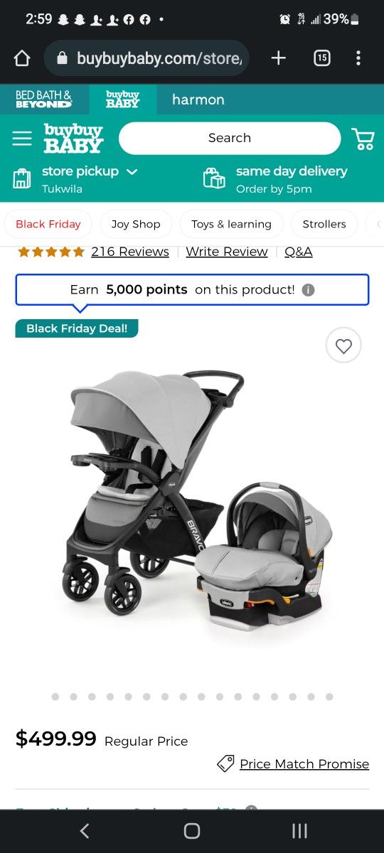 Chicco Travel System In Box