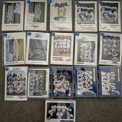 Dodgers/LAPD Baseball Card Sets From 80’s/90’s