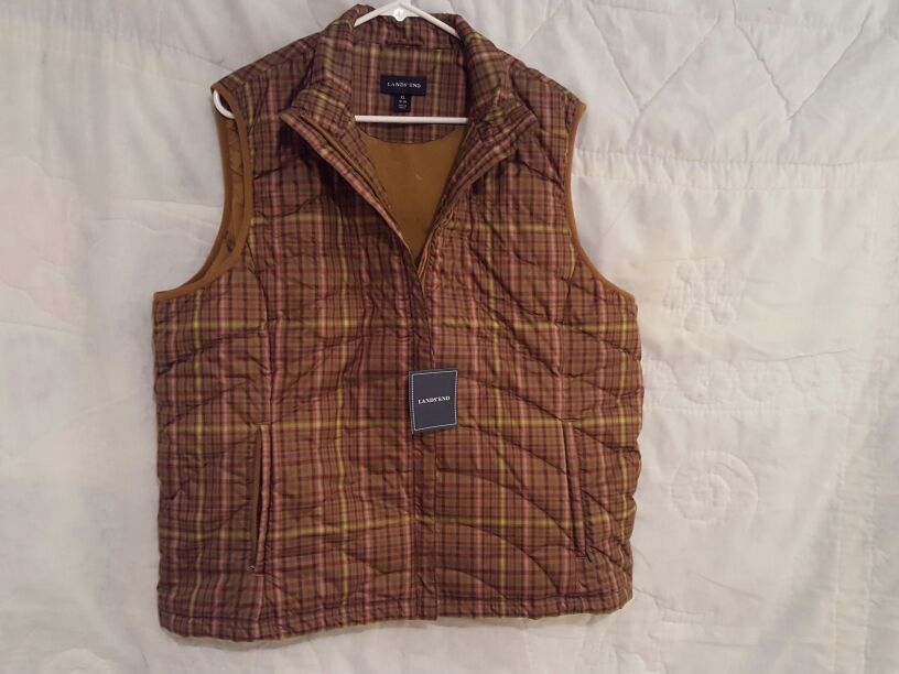 Vest. Women's XL, Lands End.