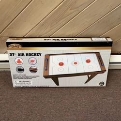Real Wood Games 27"Air Hockey Table