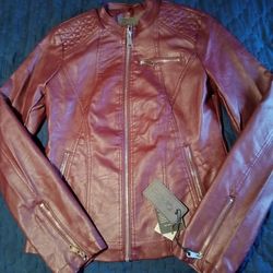 red leather jacket 
