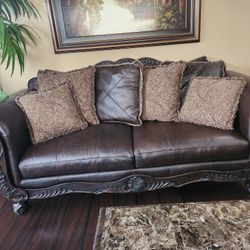 Ashley Furniture Couches And Marble Tables