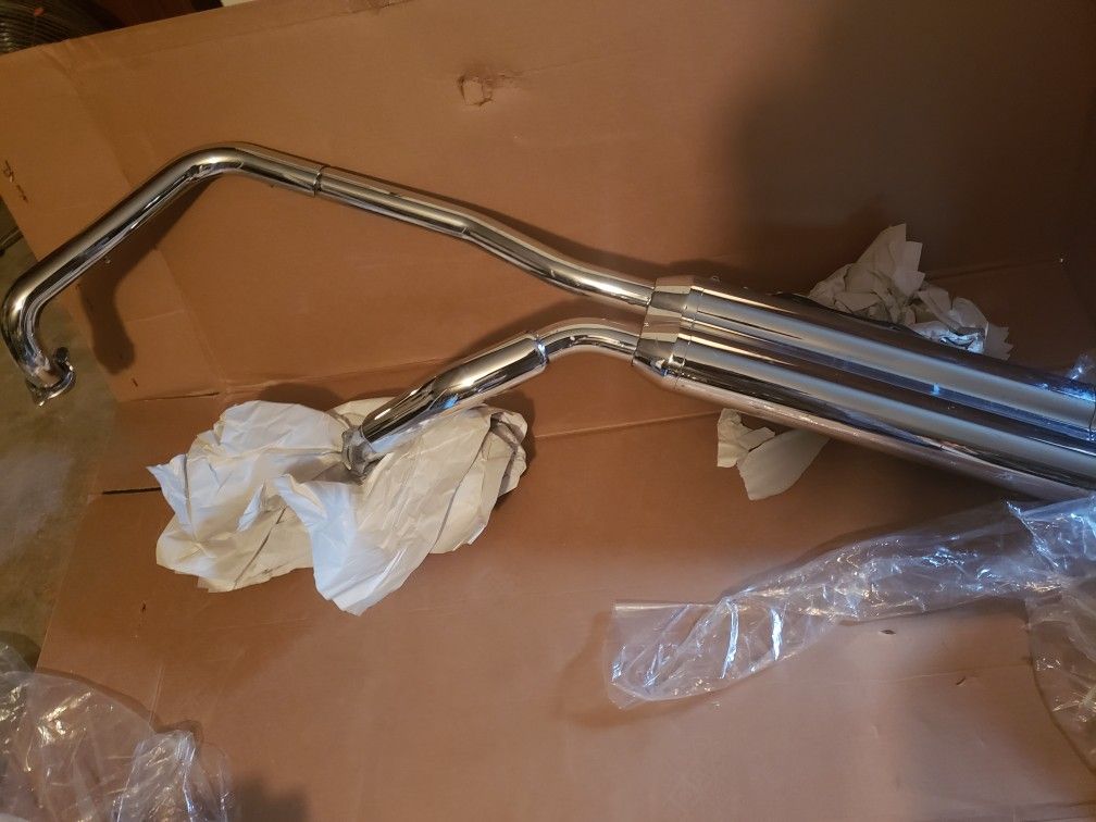 Muffler for motorcycle Honda stateline 2011