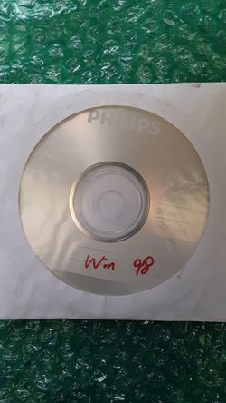 Windows 98 install/reinstall CD disc