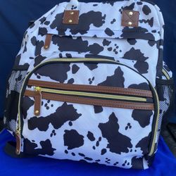 Cow Themed Diaper Bag 